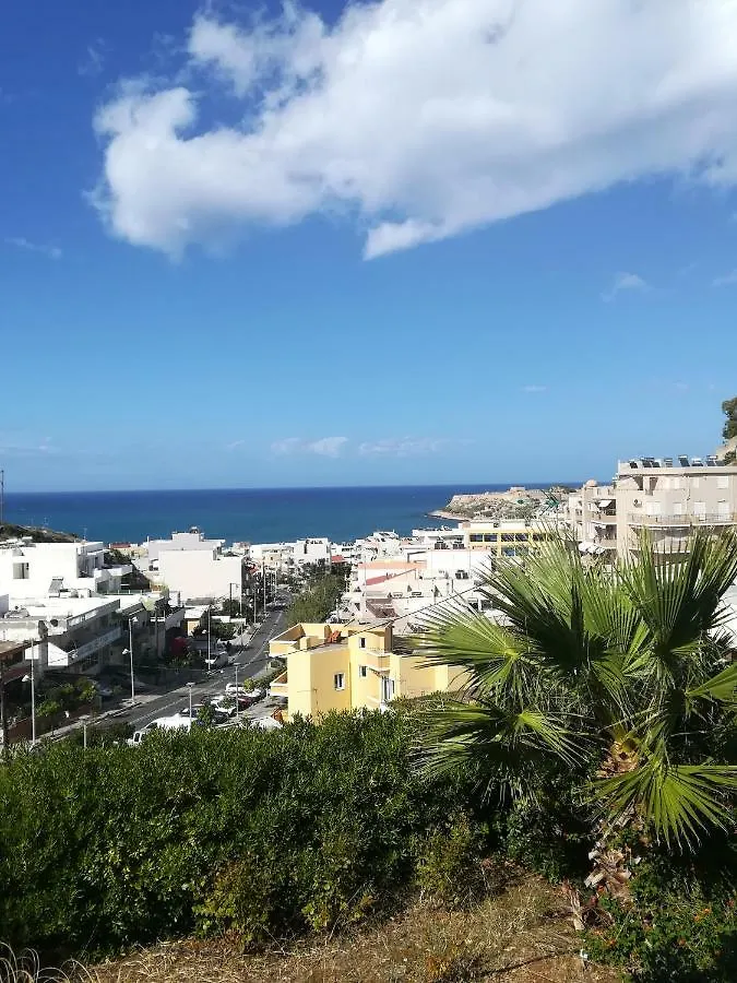 Sea View Cozy Studio Near Center Of Rethymno Town Apartment